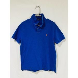 POLO Ralph Lauren Blue Men's Polo Size L Slim Fit